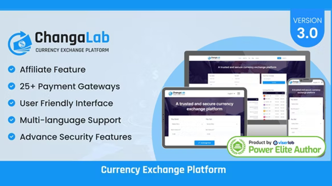 ChangaLab v3.0 Nulled Currency Exchange Platform